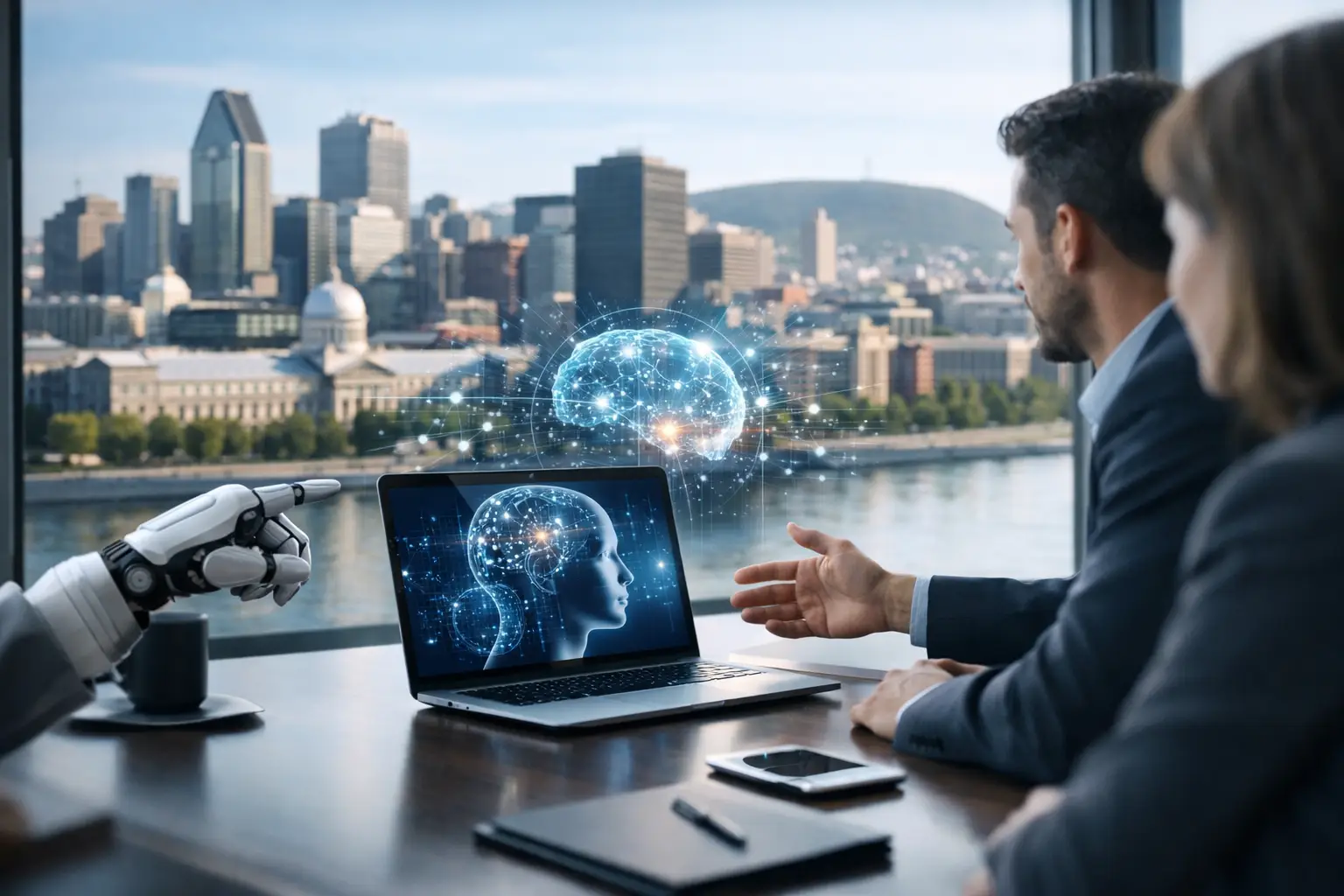 Intégration IA à Montréal pour PME locales